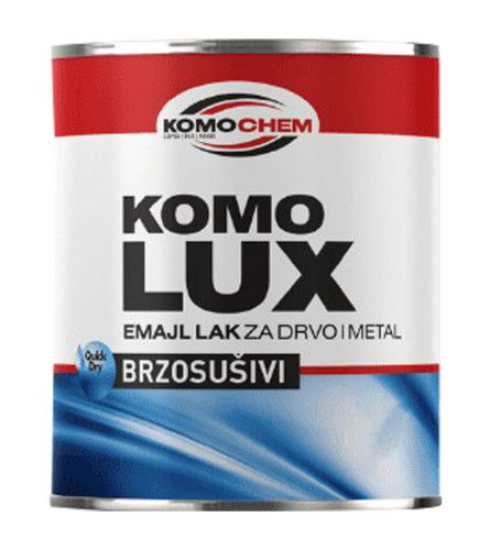 KOMOCHEM Boja emajl za drvo i metal KOMOLUX brzosu&scaron;iva 200ml žuta Cijene