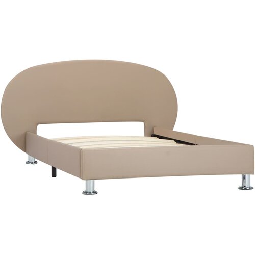 Okvir za krevet od umjetne kože boja cappuccina 100 x 200 cm Slike