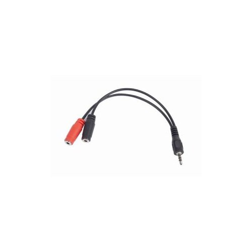 Gembird audio adapter za slušalice 3,5mm 4pin to 2x 3,5 mm 3pin (mic/slušalice), CCA-417 Cijene