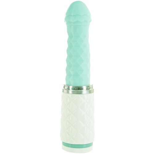Pillow Talk potisni vibrator Feisty, tirkizan Slike