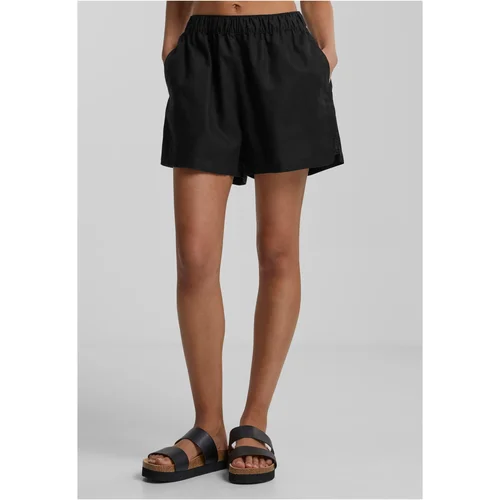 UC Ladies Women's Linen Shorts Black