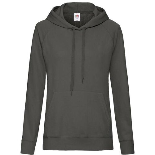 Fruit Of The Loom Lightweight Hooded Sweatshirt 621480 80/20 240g Slike