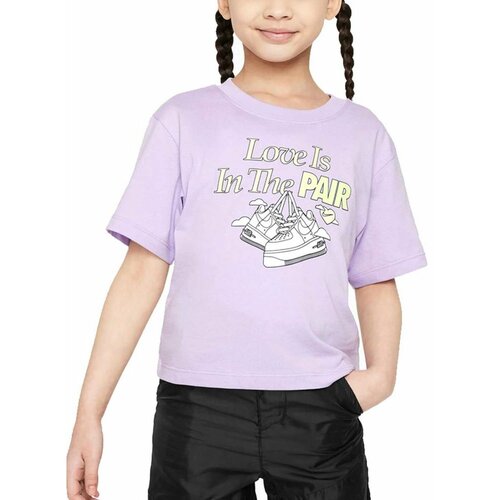 Jordan majica za devojčice nkg sweet swoosh pair tee 36L799-PAK Slike