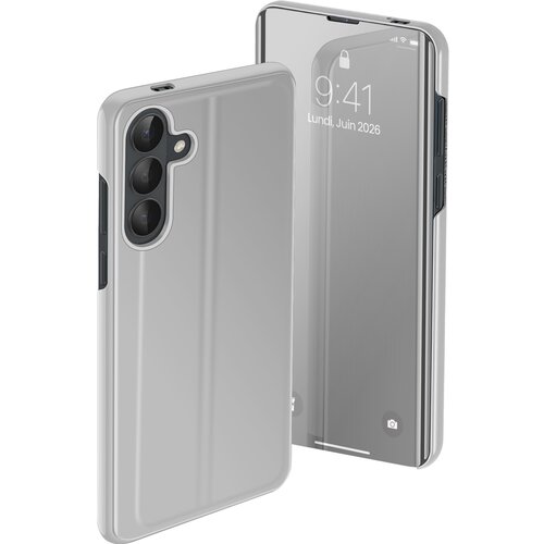 AVIZAR Mirror ovitek za Galaxy S26 Plus s Smart View oknom, Srebrna, (5000275117) Cene