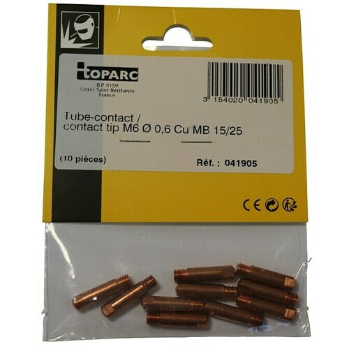 Gys Pribor za zavarivanje (Promjer žice za varenje: 0,6 mm, Struja za zavarivanje: 150 A - 250 A, M 6, 10 Kom.) Cijene