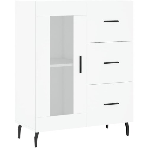 Maison Chic Komoda - Predalnik bela 69,5x34x90 cm inženirski les, (21716071) Slike