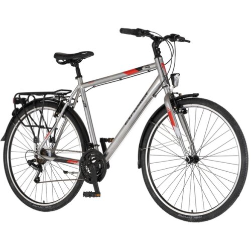 Explorer Bicikl tour axys pro 28" alu 23" v-brake 18 brzina 175-193cm (xl) srebrni Cene