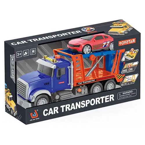 Magic Toys Toystar Kamion za prijevoz automobila sa svjetlom i zvukom 36cm Cene