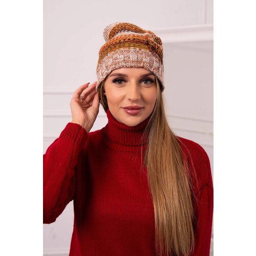 Kesi Cap with fleece Monika K256 foxy+camel Cijene