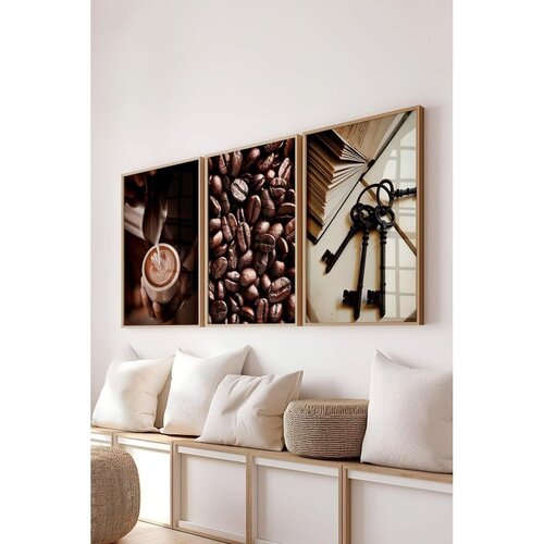 WALLXPERT Č-300723 - 3040 set dekorativnih slika u vi&scaron;e boja (3 komada) Cene