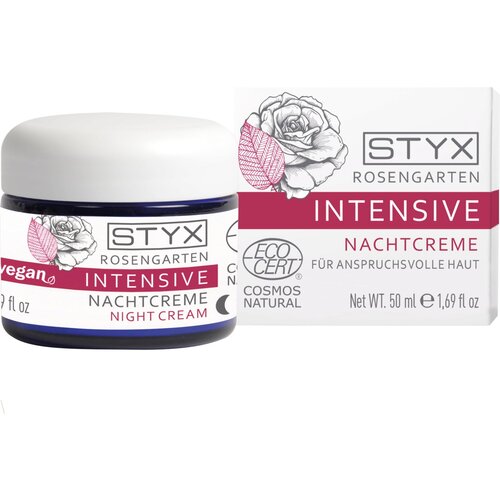 STYX Rosengarten INTENSIVE noćna krema s organskim uljem jojobe - 50 ml Cijene