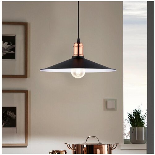 Eglo 49452 - luster bridport 1xE27/60W/230V Slike