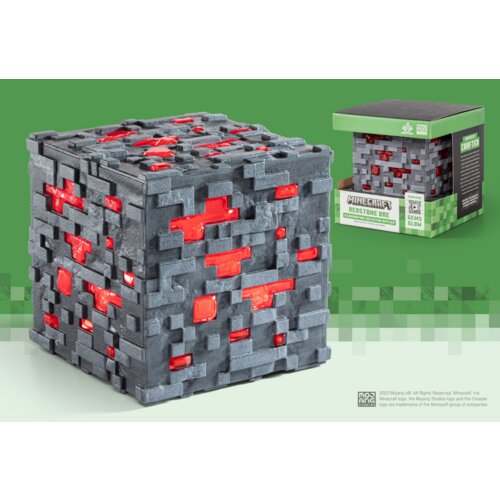 Noble Collection Minecraft - Illuminating Redstone Ore ( 057481 ) Cene