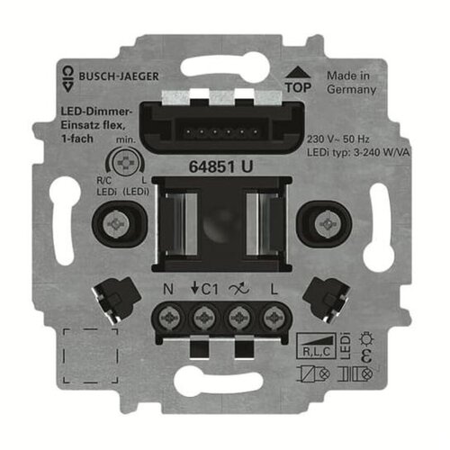 Busch-Jaeger Vstavek za zatemnilnik LED na dotik 64851 U, (20887869) Cene