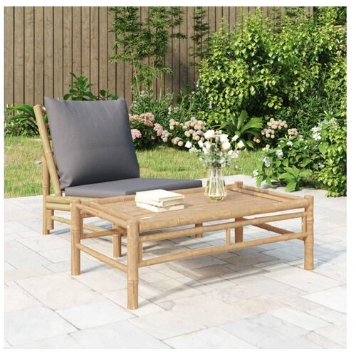  Vrtna klubska mizica 100x55x33 cm bambus Cene