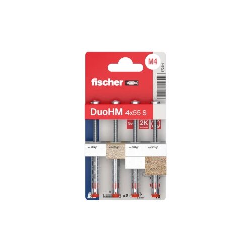 Fischer DuoHM 4x55 S PH TX tipla za &amp;scaron;uplje zidove 55 mm 572914 4 St. Slike