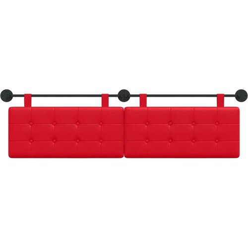  Držeće uzglavlje Zidne Lažna koža - Crvena 180 cm bez LED Slike