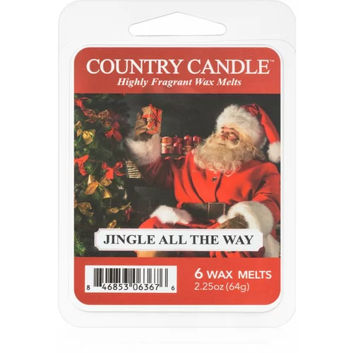 Country Candle Jingle All The Way vosek za aroma lučko 64 g
