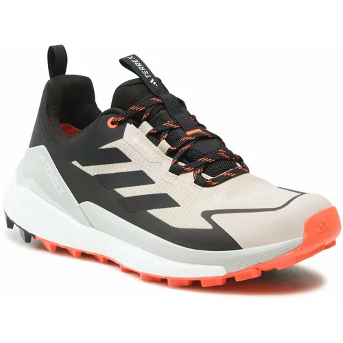 Adidas Niske cipele 'Free Hiker 2.0 Low Gore-Tex' kameno siva / tamno narančasta / crna