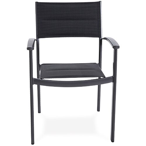 SUNFUN maja vrtna stolica (crne boje, 61 x 58 x 85 cm) Slike