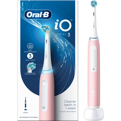 Oral-b io series 3 pink, elektična četkica za zube, roze Cene