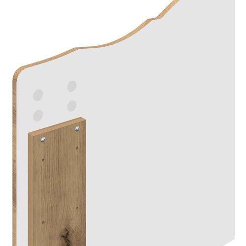  Okvir za krevet Umjetnička hrastovina 75 x 190 cm Slike