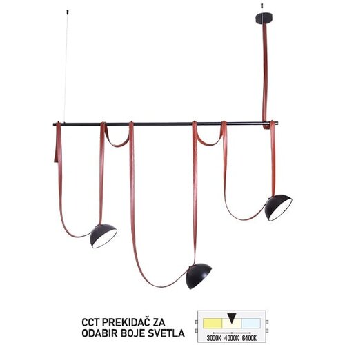  led viseća lampa FK2100-30V bk/br Cene