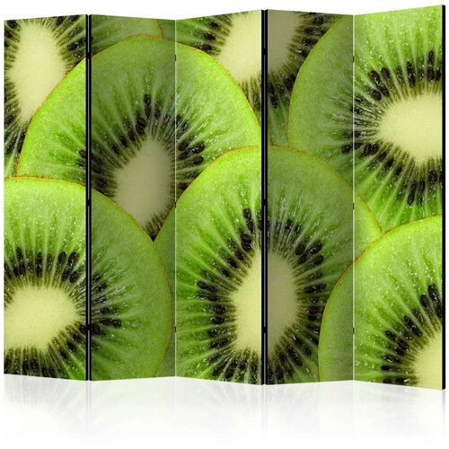  Paravan u 5 dijelova - Kiwi slices II [Room Dividers] 225x172 Slike