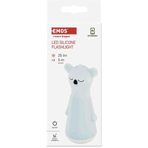 Emos p2316 Led silikonska baterijska/noćna lampa medved punjiva 1200mah 25lm ( 3725 ) Cene