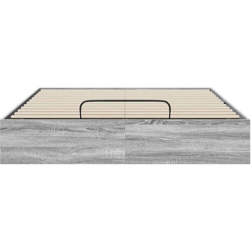  Otoman krevet Siva Sonoma 193 x 120 x 25 cm Iverica - Sivi hrast sonoma 140 x 190 cm Slike