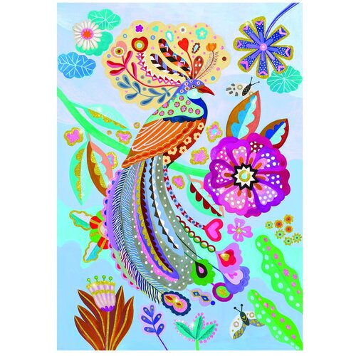 Djeco Puzzle Svjetlucava ptica Slike