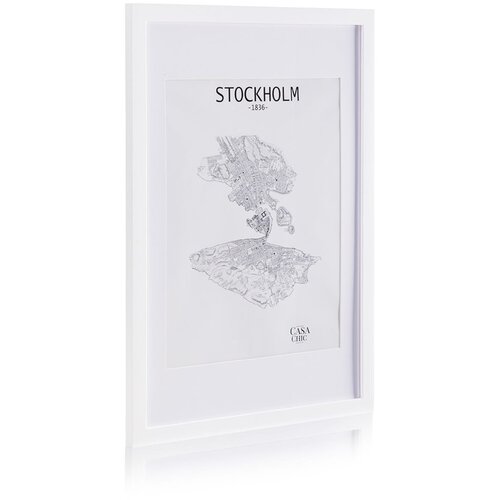 Casa Chic Kenton, okvir za slike, pravokutni, 70 x 50 cm, nosač, pleksiglas Slike