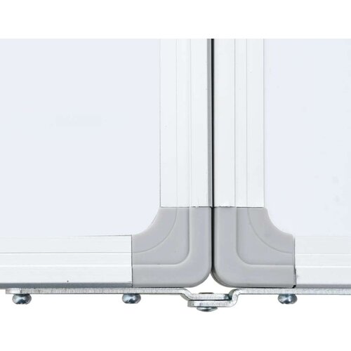  Magnetna bijela ploča sklopiva 200 x 60 x 1 7 cm aluminijska Slike