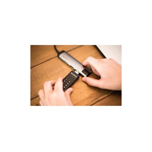 Verbatim USB Stick 64 GB Keypad Secure Crna 49428 USB 3.0 Slike