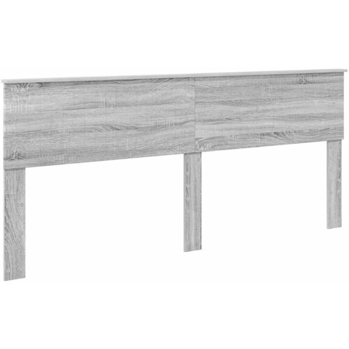 vidaXL Vzglavje z vzglavjem Siva Sonoma 200 cm Konstruiran les, (5000110375) Cene