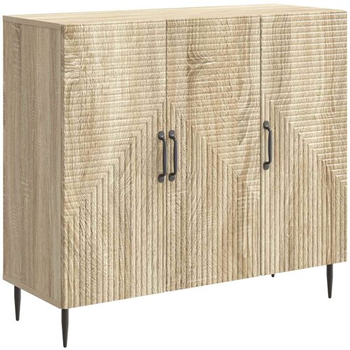  Kreveta Hrast sonoma 89 x 34,5 x 80 cm Konstruirano drvo Slike