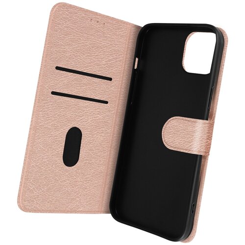 AVIZAR Folio Case iPhone 14 Plus z držalom za kartico - roza guba, (20616574) Cene