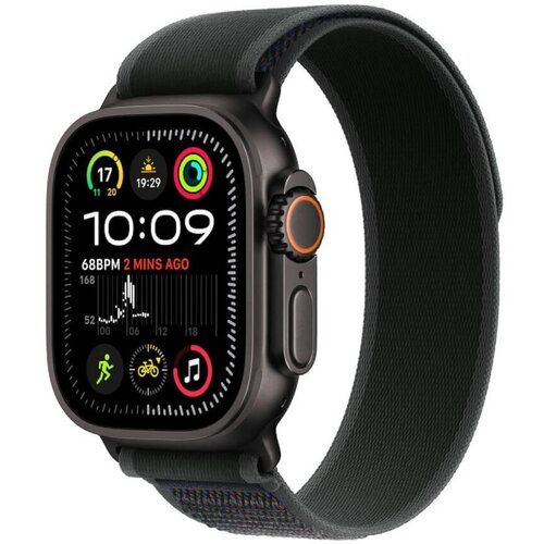 Apple watch ultra 2 (2024) 49 mm gps i cellular black titanium black trail loop m/l MX4V3SE/A pametni sat Cene