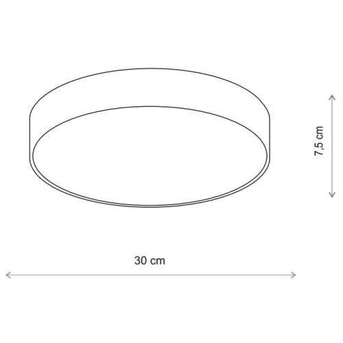 Brilagi plafonsko svetlo clare 2xE27/24W/230V prečnik 30 cm bež Slike