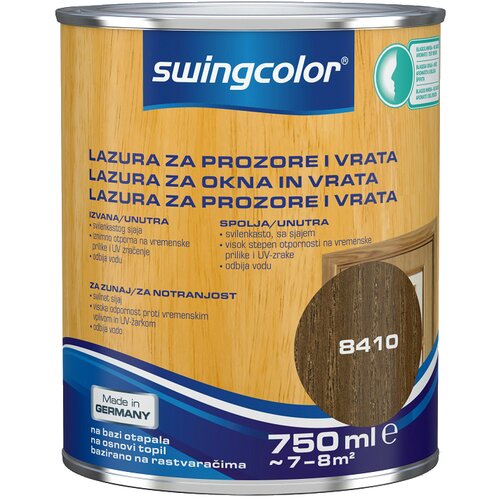 SWINGCOLOR Lazura za okna in vrata (barva: oreh, 750 ml) Cene
