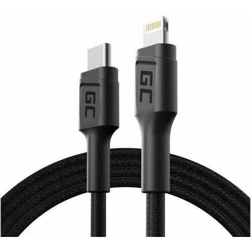 Green cell KABGC07 Power Stream USB-C - Lightning 100 cm Crna 100 cm USB kabel Cijene
