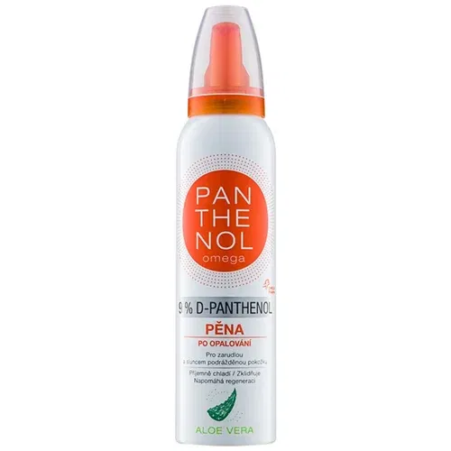 Panthenol Omega 9% D-Panthenol After-Sun Mousse Aloe Vera umirujuća i rashladna pjena nakon sunčanja 150 ml