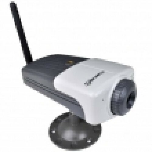 IP kamera Wireless-G, CMOS VGA 30fps velike osetljivosti 0.5 Lux, AWB i AGC, MPEG4 kompresija, WEP/WPA-PSK enkrcija, mikrofon, View softver za 16 kamera (SparkLAN CAS-630W) Slike