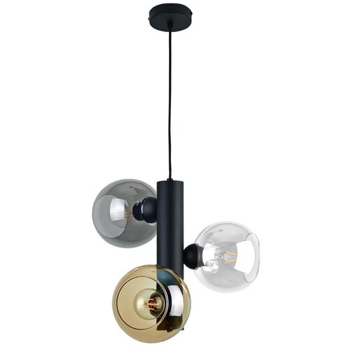 Luster na sajli TUBE 3xE27/60W/230V crna/zadimljena crna/zadimljena bež/prozirna Cene