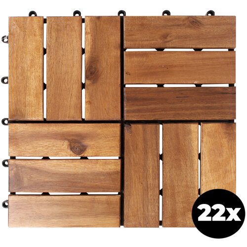 Linder Exclusiv Bagrem terase pločice 30 x 30 cm 22 kom LINDER EXLCUSIV AF1002-22 kom Cijene