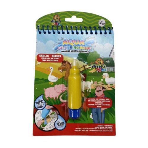  Bojanka sa vodenim markerom - farm adventures ( 10/0831 ) Cene
