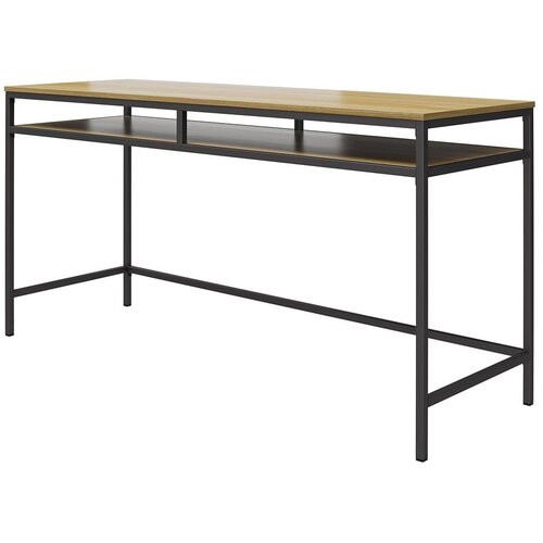 Støraa Pisalna miza z mizno ploščo v hrastovem dekorju 51x153 cm Bradford – Cene