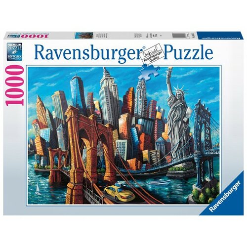 Ravensburger puzzle (slagalice) - Njujork Slike