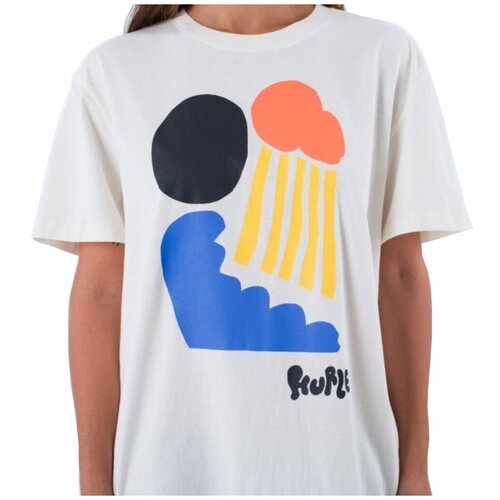Hurley Majice & Polo majice YOKO SUN TEE Bela Cene