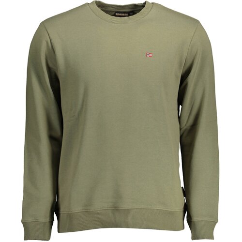Napapijri SWEATSHIRT WITHOUT ZIP MAN GREEN Cijene